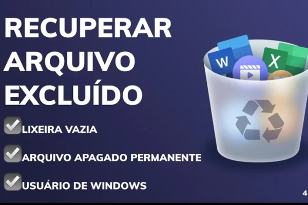 Como recuperar arquivos apagados do PC ou celular arquivo deletado