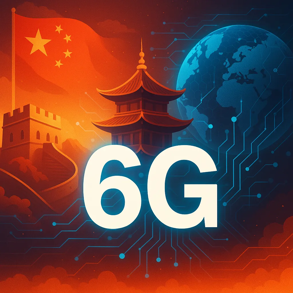 Tecnologia 6G e Paisagem Chinesa